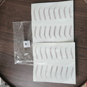 COPY - Set of 16 instant perfectly arched eyebrow tattoos (they wash off with s…